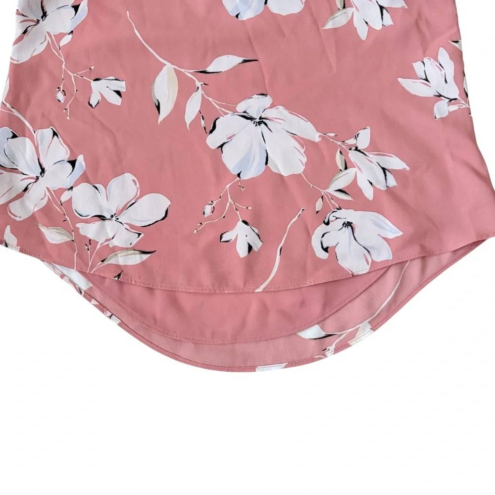 RW&Co Sleeveless Women’s Floral Pink Layering Tank Top Size XXS - Picture 3 of 6